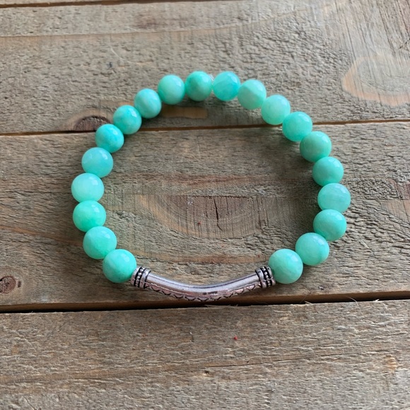 handmade Jewelry - Handmade Light Green Jade Bracelet